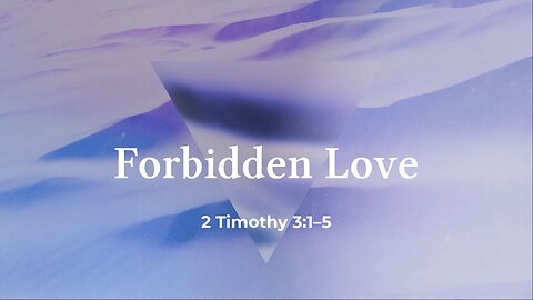 Forbidden Love