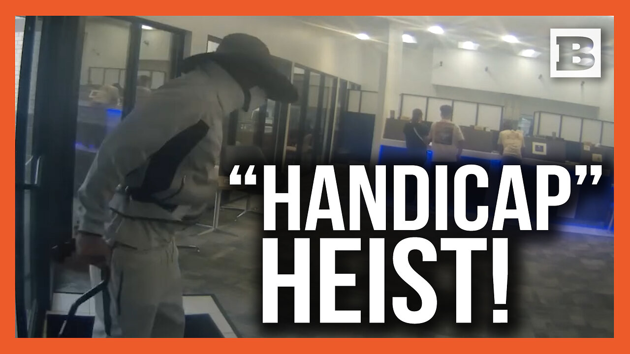 "Handicap" Heist! Man Pretending to Be Handicapped Executes Bank Robbery