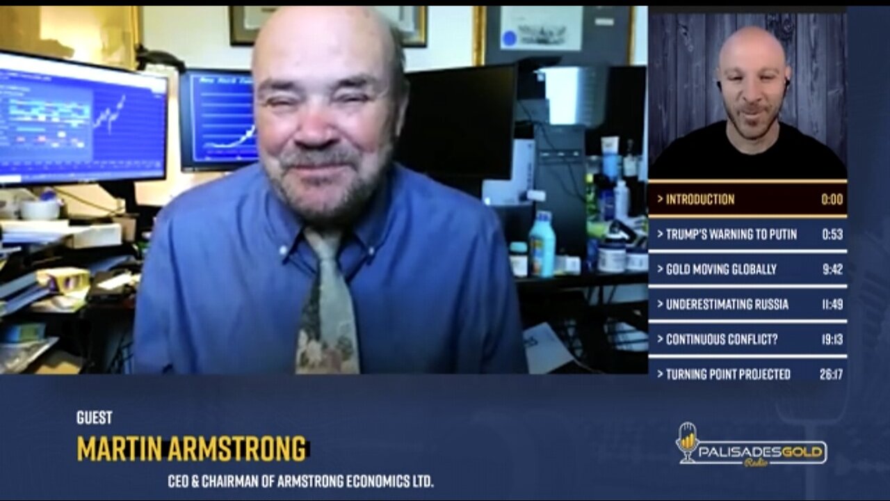 Martin Armstrong: Gold and Silver, Reacting to Escalating Conflict
