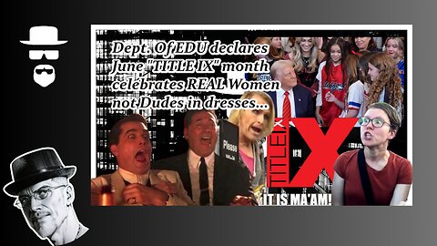 DEPT OF EDU "JUNE IS WOMEN'S MONTH" NOT FOR DUDES