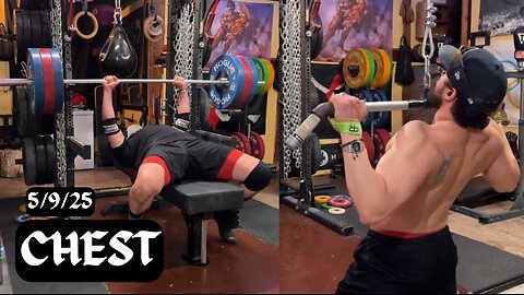 🔴 Gym Stream: Chest| 5/9/25 | Season 7, Episode 4 | #105 ✨