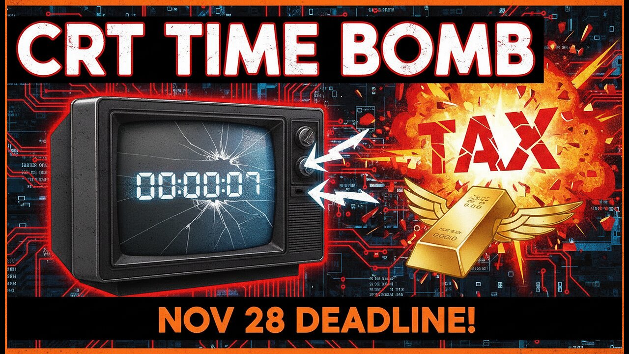 CRT TAX TIME BOMB: The Final Move to Bulletproof Your Charitable Trust with Gold