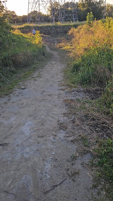 Salt Creek Recedes Quickly
