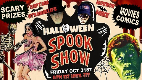 HALLOWEEN 2025 Spook Show LIVE