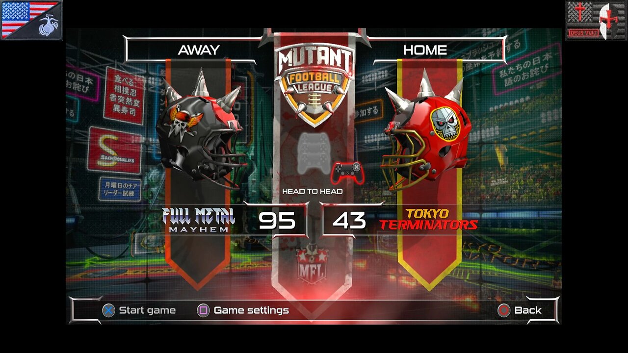 MFL Game Day 2025-2026: [Week #3] (Tokyo Terminators vs. Full Metal Mayhem)