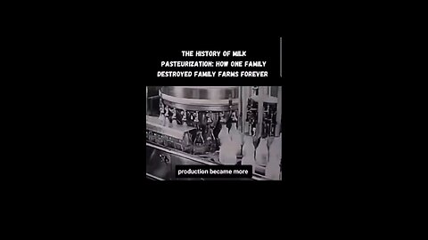 The Rockefeller's And Milk Pasteurisation-Raw Milk Wasn’t Banned For Your Health