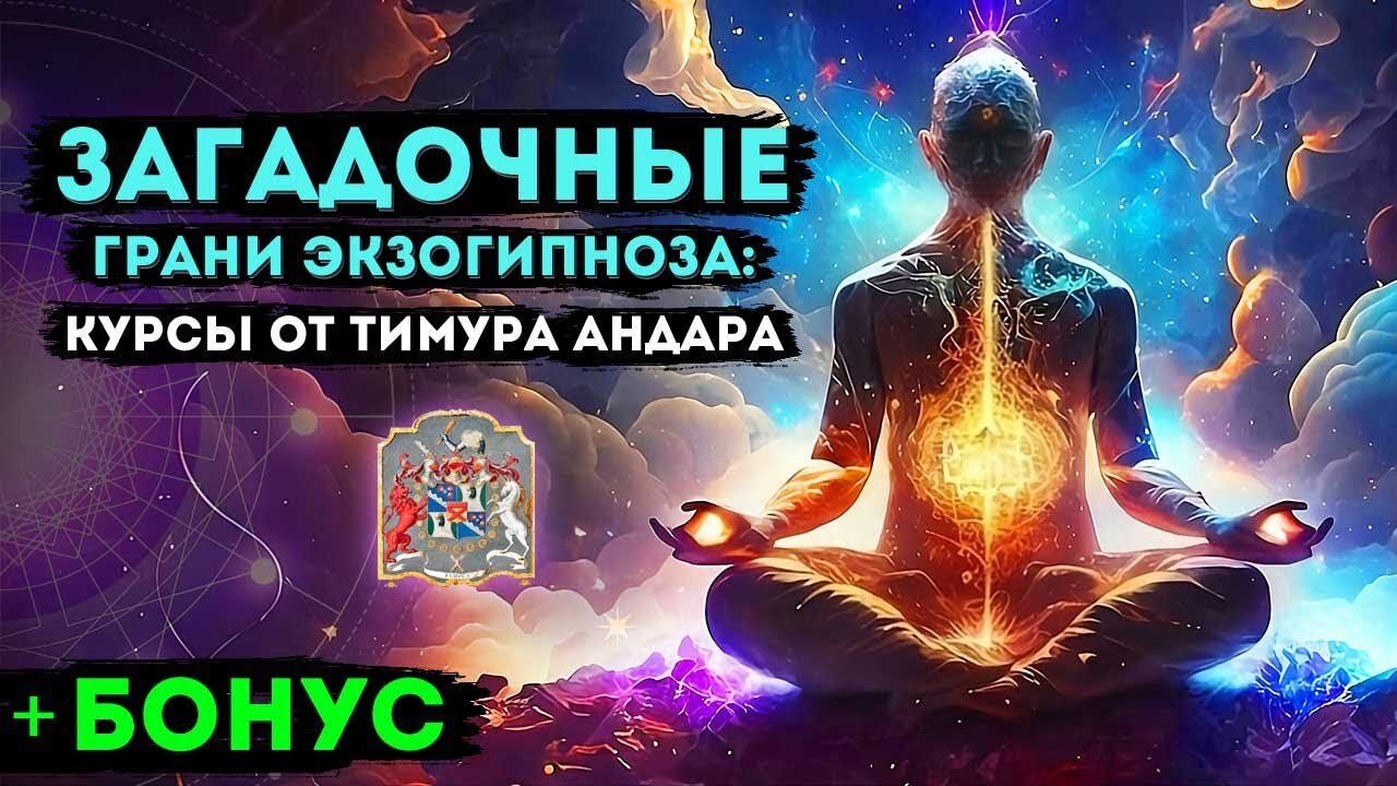 Загадочные Грани Экзогипноза: Курсы от Тимура Андара (БОНУС В КОНЦЕ ВИДЕО)