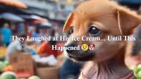 "They Laughed at His Ice Cream... Until This Happened 😢🐶"