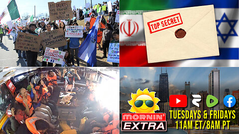 LA ICE Protests | Iran Acquires Sensitive Israeli Info | Freedom Flotilla Seized | Mornin' EXTRA