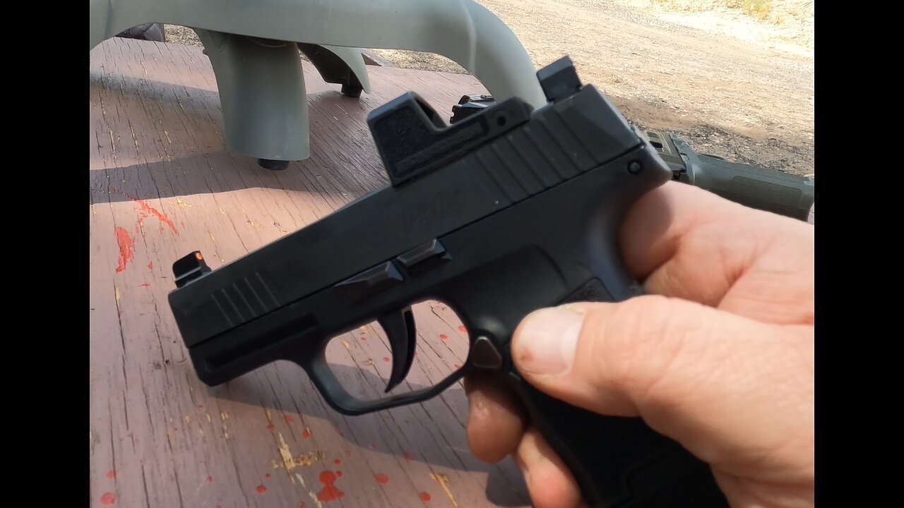 Sig Sauer .380 ACP P365 with Optic