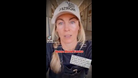 Horse Blood Farms 🤔 wtf