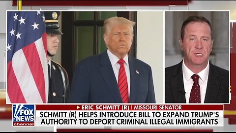 Sen Eric Schmitt: Democrats Fight For Terrorists
