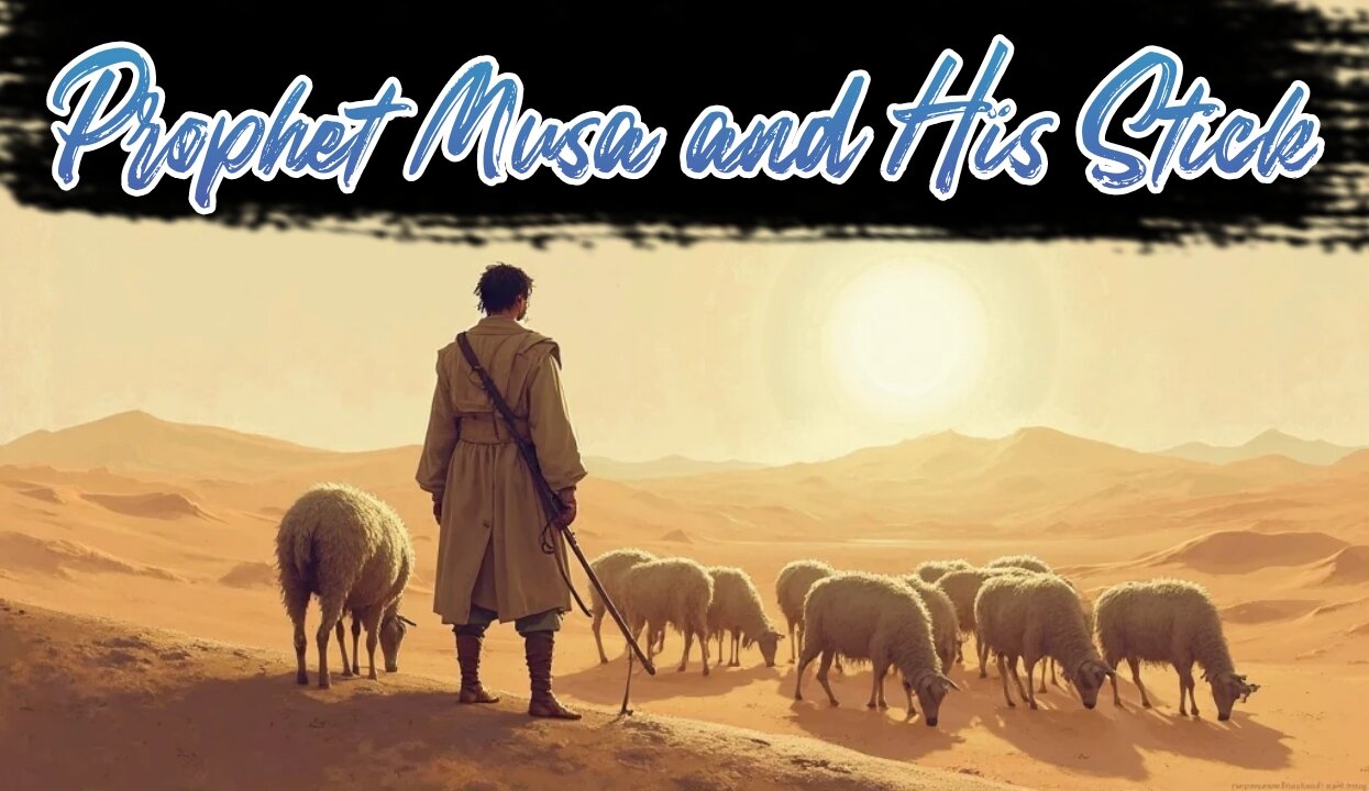 Prophet Musa and His Stick – The Divine Miracle That Shook Pharaoh’s Kingdom | Quranic Story