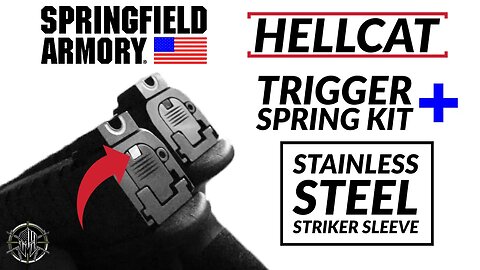Springfield Hellcat Trigger Upgrade/Stainless Steel Striker Sleeve - Springfield Hellcat Accessories