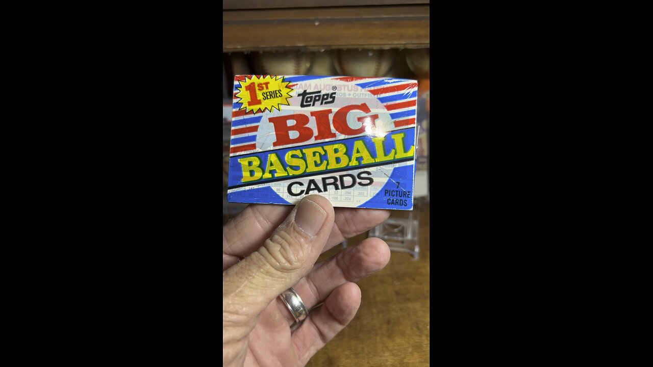 1988 #topps Big #baseballcards #junkwax #packopening