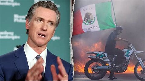 Patience with LGBTQ is over - Gavin Newsome guzzles while LA burns