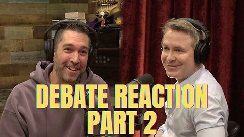 REACTION part 2 - Dave Smith vs. Douglas Murray on JRE