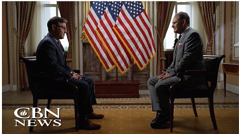 Speaker Mike Johnson to CBN News: Big Beautiful Bill All About 'Common Sense and Morality'