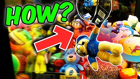 HOW DID I WIN THIS FROM THE CLAW MACHINE?!