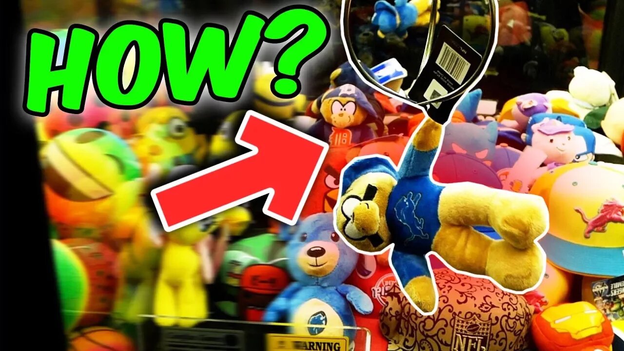 HOW DID I WIN THIS FROM THE CLAW MACHINE?!
