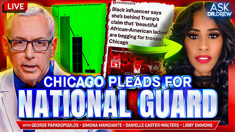DC Crime DOWN: "Beautiful African-American Ladies" Ask Trump To Send Troops To Chicago Next w/ Danielle Carter-Walters, George Papadopoulos, Simona Mangiante & Libby Emmons – Ask Dr. Drew
