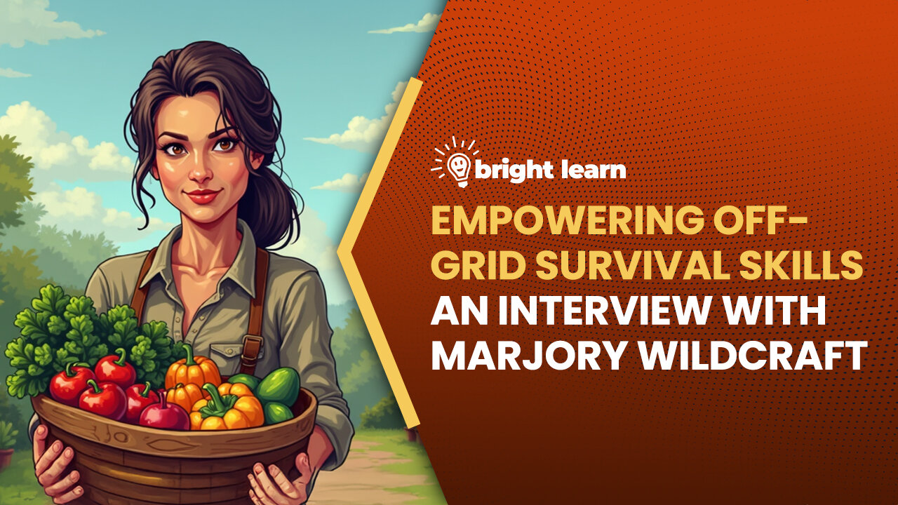 BrightLearn - Empowering Off-Grid Survival Skills, an interview with Marjory Wildcraft