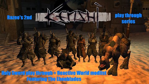 Ep 11: Kenshi noob 2nd playthrough - A new power rises. The Ebon Blade fortress - Obsidian Hold.