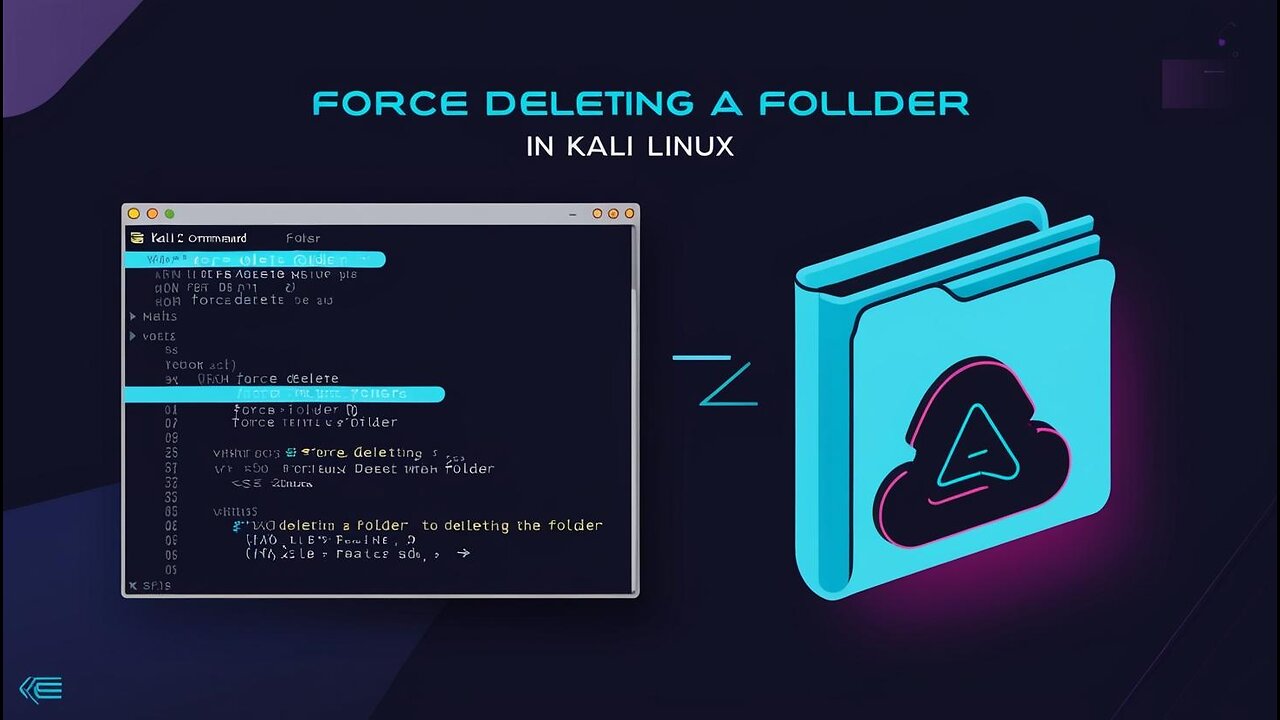 Force Delete a Folder in Kali Linux Using Terminal