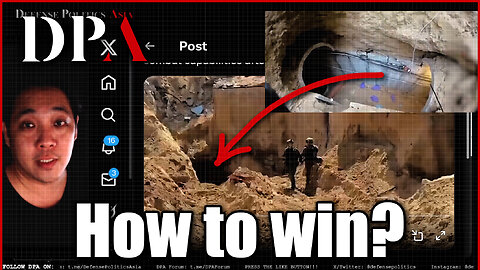This is why Israel fail to win in Gaza - that is at least 10 meters deep!