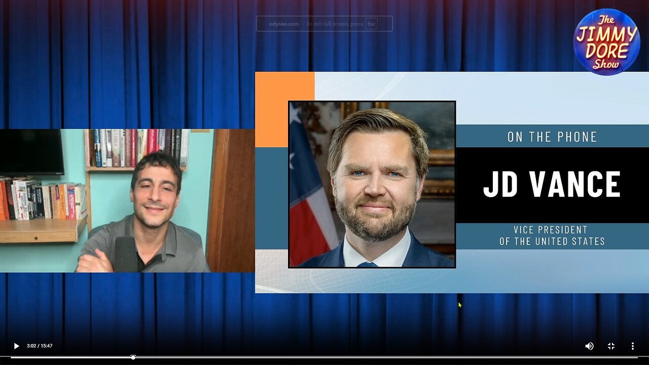 JD Vance and Jake Tapper call in (Mike MacRae)▮The Jimmy Dore Show