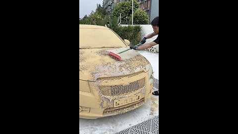 Cleaning Car