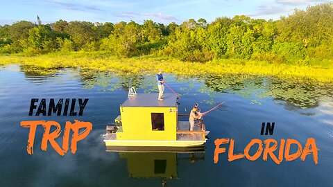 Unforgettable Florida Family Trip | Fishing, Houseboat Adventures & Lake Fun.
