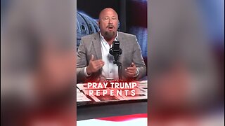 Alex Jones Tells Trump Exactly What He Needs To Do To Meet Jesus Christ - 8/20/25