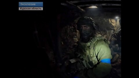 🔵🔼 During the battles for Sudzha on the Kursk region, the Russians used blue