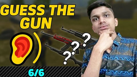 GUESS THE GUN BY SOUND || BHIM GAMERZ ||