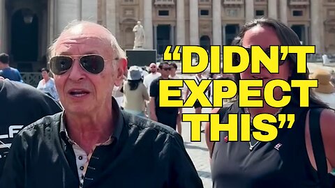 'We Didn't Expect This': Vatican Visitors REACT to the First American Pope 🚨