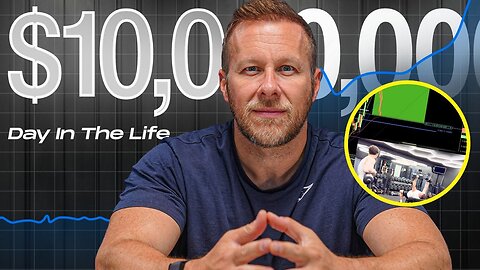 £10,000 Profit My FULL Trading Day Start to Finish