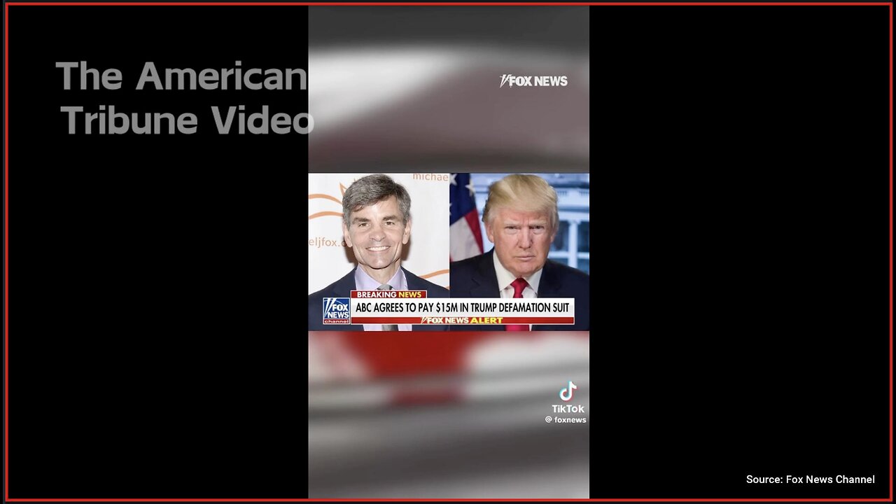 Trump Scores $15 Million Victory against ABC in Massive Win for Him, Blow to Woke Media