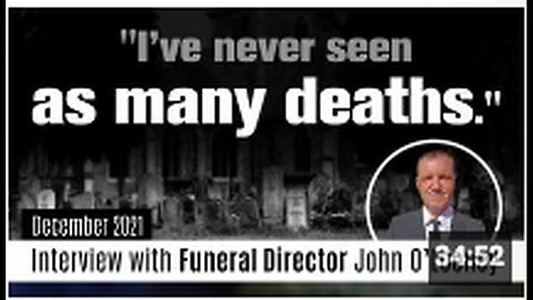 "UK Funeral Director John O'Looney: 'I've Never Seen So Many Deaths...'"