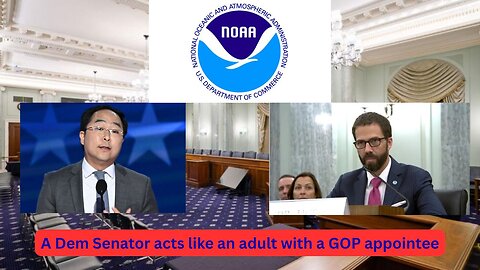 In a shock move, a member of Congress acts like an adult and has a valid talk with an appointee