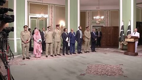 Pakistan's PM Shahbaz Sharif meets Iranian President Pezeshkian in Tehran