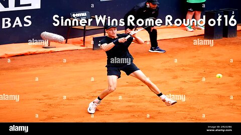 Sinner: Rom-Achtelfinale! Müheloser Sieg? #Sinner #Tennis #Rom