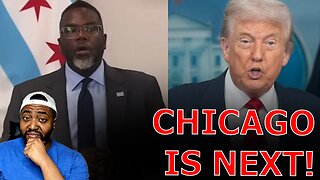 WOKE Chicago Mayor DECLARES TRUMP IS SCARED OF THE BLACK MAN In PANIC Over Federal Takeover!
