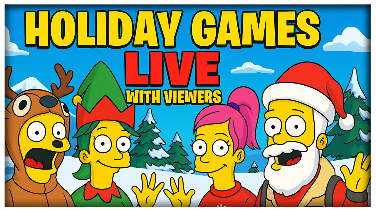 🔴Sleigh My Game Viewer-Controlled Christmas Chaos 🎄