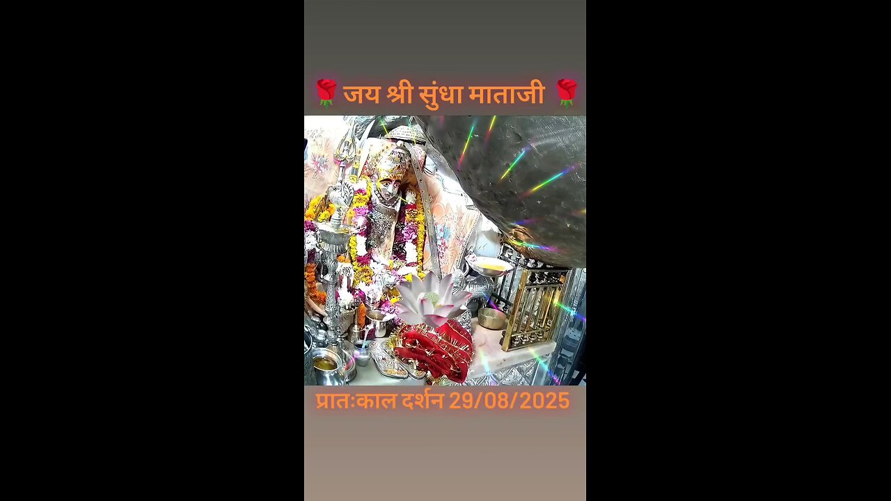 29.8.2025 SUNDHA MATA AARTI DARSHAN