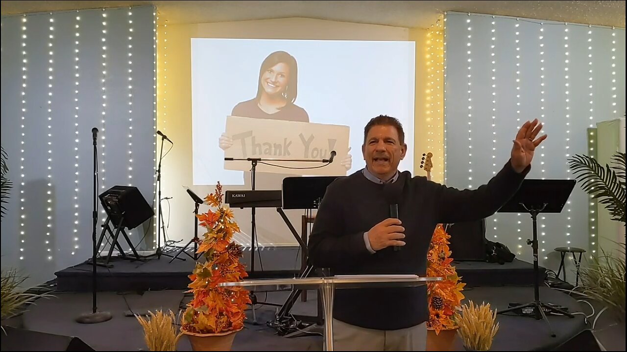 Let's Give Thanks to God Together by Pastor Chuck Cannizzaro (Main Service)