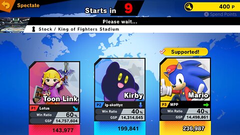 SSBU Online Spectator Mode with Special Characters 7/11/25