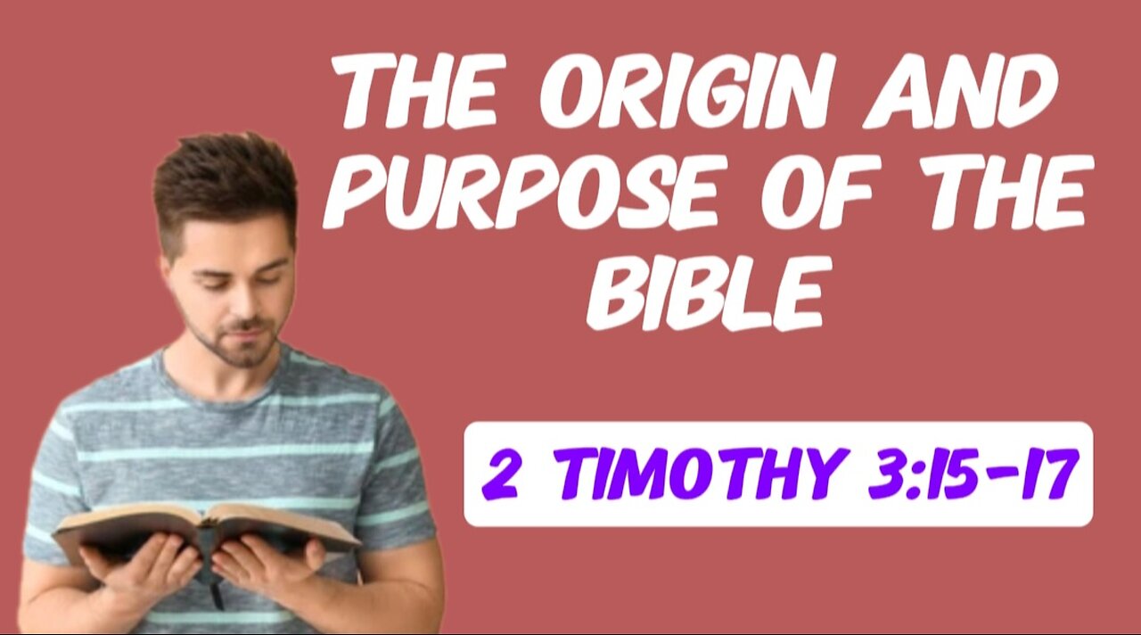 2 Timothy 3 16 to 17 Sermon: Why the Bible Is Your Ultimate Guide in a Chaotic World