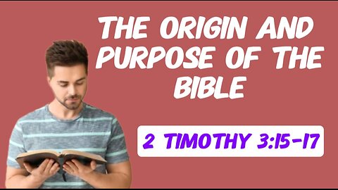 2 Timothy 3 16 to 17 Sermon: Why the Bible Is Your Ultimate Guide in a Chaotic World