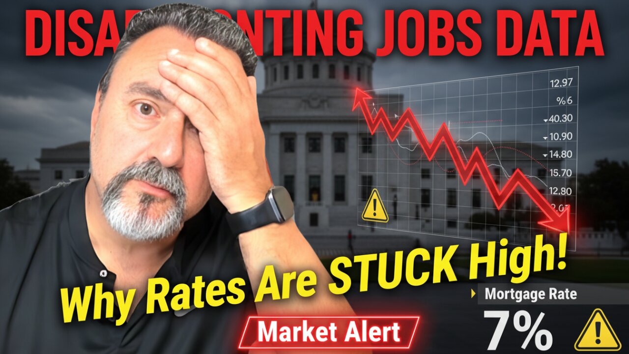 Jobs Crash… But Mortgage Rates Stay High?! What’s Going On?